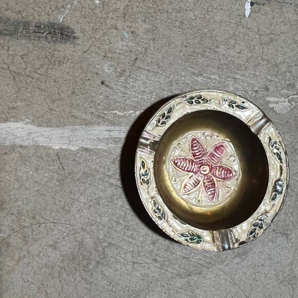 Vintage ashtray, Bass, 70s 60s, ancient Retro, Home Eclectic Gift, Dish - Picture 2 of 5